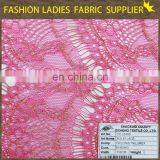 Soild Color Nice Flower High End Ladies Garment Nylon/cotton Lace Fabric thumbnail-4