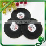 Vinyl Record Coaster, Silicone Record Cup Pad, Vinyl-Style Cup Pad thumbnail-4