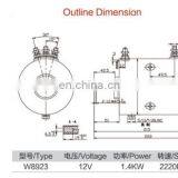 12 Volt Winch Motor for Hydraulic Forklift thumbnail-5