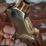 Foot Operate Brass With Chrome Basin Tap Cold Only Toilet Tap Hospital Washing Tap thumbnail-4