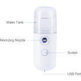 Latest Mini Electronic Beauty Instrument Face Vaporizer Anion Nano Sprayer Water Replenisher Handheld Cold Spray thumbnail-1