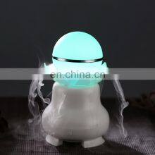 New Arrival 500ml Ultrasonic Aroma Essential Oil Diffuser With 7 Color Lights thumbnail-2