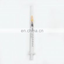 Factory wholesale Low dead space syringe with needle 1ml luer lock syringe low dead space syringe