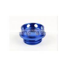 Universal Auto Car Aluminum Fuel Filler Tank Cover Car Gas Cover Accessories thumbnail-1