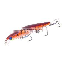 Hot Selling Fishing Gear 11cm 12.9g Lifelike Hard Bait Fishing Lure Minnow for Freshwater Saltwater Fishing thumbnail-1