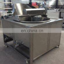 Automatic Commercial Potato Chips Fryer Machine Semi Auto Small Sweet Potatoes Chip Gas Batch Frying Equipment Price for Sale thumbnail-2