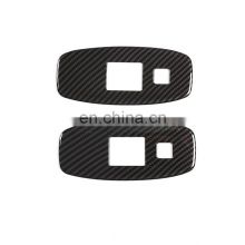 For Land Rover Defender 110 2020 Car styling ABS Carbon Fiber Seat Back USB port panel Frame Trim Car Accessories
