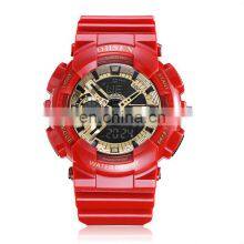 OHSEN AD1803 Men's Fashion Colorful Plastic Analog Digital Quartz Movement Watch thumbnail-4