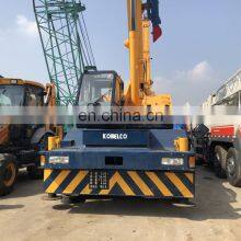 25ton Kobelco Telescopic Boom Truck Hydraulic Mobile Crane Truck Crawler Dump Crane for Sale thumbnail-2