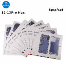 Magnetic Screw Pad Parts Storage Pad Apply for IPhone 12-13 Pro Max