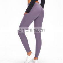 Custom Wholesale Women Workout Fitness Clothing Yoga Pants Leggings For Women With Pockets thumbnail-5