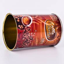 Factory Wholesale Customized Eco-friendly Empty Tinplate Can Packaging With Coffee Bean thumbnail-2