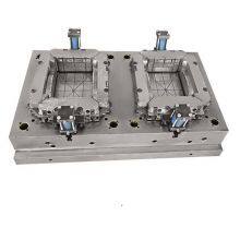 High Quality Custom Plastic Injection Molding Vegetable Fruit Basket Logistics Plastic Crate Turnover Box Mould thumbnail-4