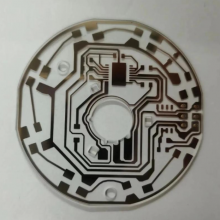 Transparent Tempered Glass Circuit Board PCB, Copper Wiring thumbnail-3