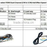 YD69 CW/CCW Measurement Speed Sensor thumbnail-2