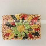 Luxury Metal Frame Rhinestone Women Clutch Diamond Evening Bags thumbnail-1