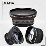MASSA Digital Camera Lens,58mm 0.45x Super Wide Angle Lens