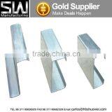 Cold Bend Galvanized Zed Steel Purlin With Perforated Holes