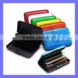 9 Colors Plated 11 X 8CM Waterproof Aluminium Credit Card Wallet thumbnail-1