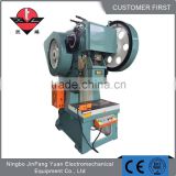 CE certificate low price mechanical press for sheet hole power press 30 ton
