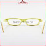 Laura Fairy Personal Red Yellow Plastic Acetate Japanese Optics Reading Glasses 2.0 thumbnail-4