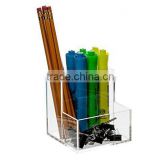 Clear acrylic pen display stand pencil holder rack Organizer for pen