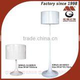Hotel Stylish White Decor Lamp With Aluminum Shade