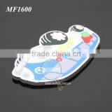 Uruguay Punta Del Este Souvenirs Car Shaped Rubber Magnet Stainless Steel Metal Custom Full Color Printing Fridge Magnet thumbnail-4