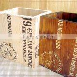 Fantastic Antique Wood Storage Box