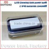 New Products 2014 ! L316 Chewing Gum Power Bank Ultra Polymer External Battery Charger 2840MAH 3000MAH China Express Supplier thumbnail-1