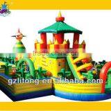 Attractive Advanture One Slide Inflatable Castle 7-10e