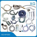 Drain hose,AC hose,Basin hose,shower hose,Closestool hose,Water/Gas drain hose,Washing machine hose,Vacuum cleaner hose etc