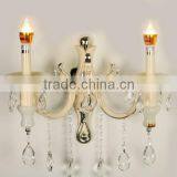 Led Lamp Fixture Jade Stone Wall Lamp Crystal Chandelier Zinc Alloy Wall Scones Wall Light CZ037/2 thumbnail-1