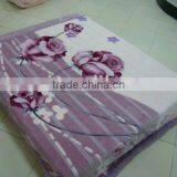 100% Polyester Carved and Interview Raschel Blanket 6.5kg thumbnail-1