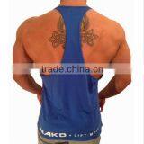 100 Cotton Gym Wear Bodybuilding Singlet Men Custom Printed Tank Top thumbnail-6