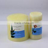 Large White Tall Pillar Candles thumbnail-3