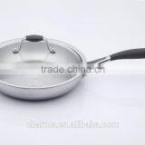 Charms Induction Bottom Stainless Steel No Oil Induction Pan thumbnail-6