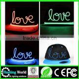 High quaity EL Wire cap,Led wire cap.light up cap