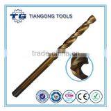 High Quality High Speed Hss Gold Twist Drill Bit thumbnail-1