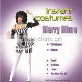 Halloween Hot Sale Merry Mime Women Clown Dance Uniform Instant Costume thumbnail-1