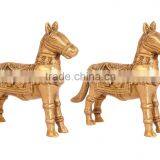 Small Horse Pair Showpiece