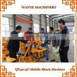 QT40-3 Concrete Block Making Machine,maquina de Bloco de Concreto thumbnail-2