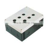 CNGAD 7-hole White Plastic Electric Switch Station(plastic Control Box,switch Box)(BX22-7W)