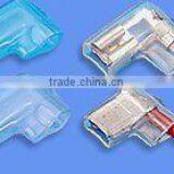 Flag-shaped Soft Pvc Terminal Connector Sleeve