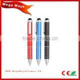 new advertising ball pen touch pen metal engraving pen