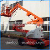 14M Mobile Articulating Indoor Man Lift thumbnail-4