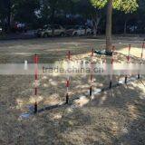 Dog Agility Dog Training 6 Weave Poles Adjustable Slalom