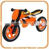 Kids Wooden Balance Running Bike First Training Cycle Boys Girls No Pedal thumbnail-1