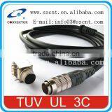 Mini-type Screw Electronic Female and Male Connectors With Cable thumbnail-1
