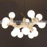 Modern Creative White Next Design DNA Lamp W/15 Head ABS Drop Light thumbnail-1